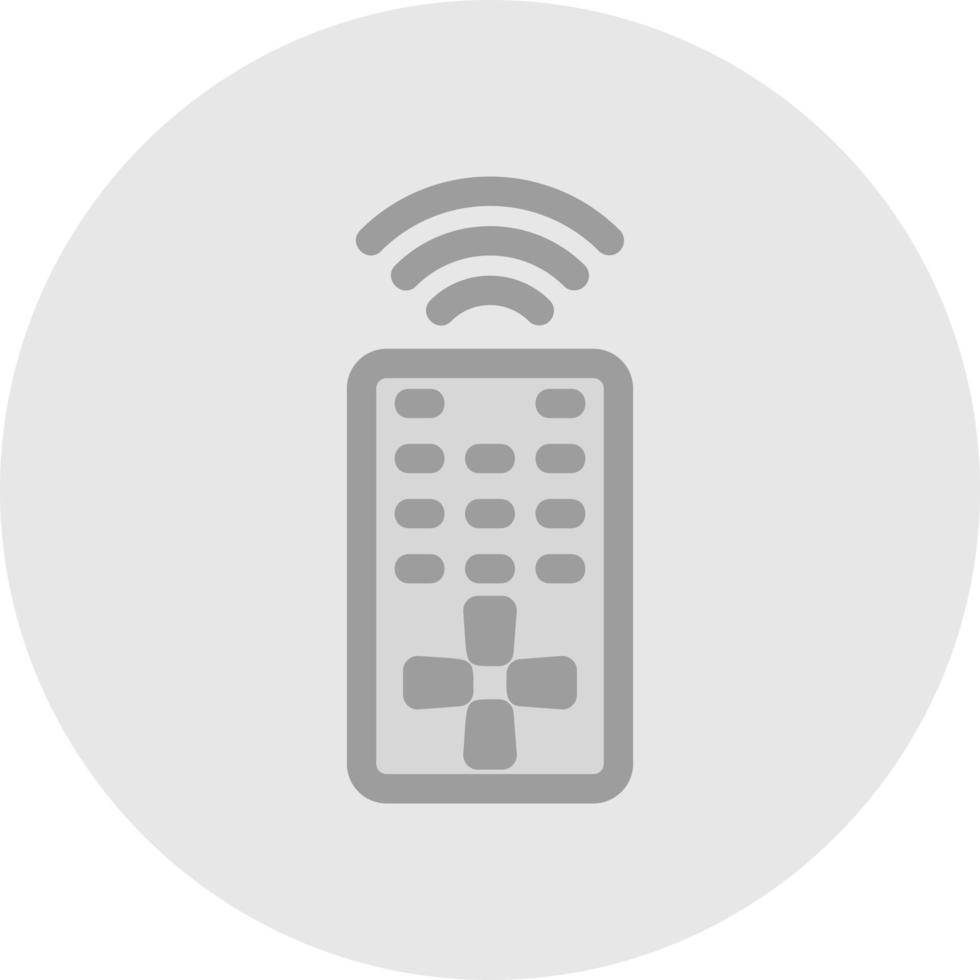 Remote Control Vector Icon Design