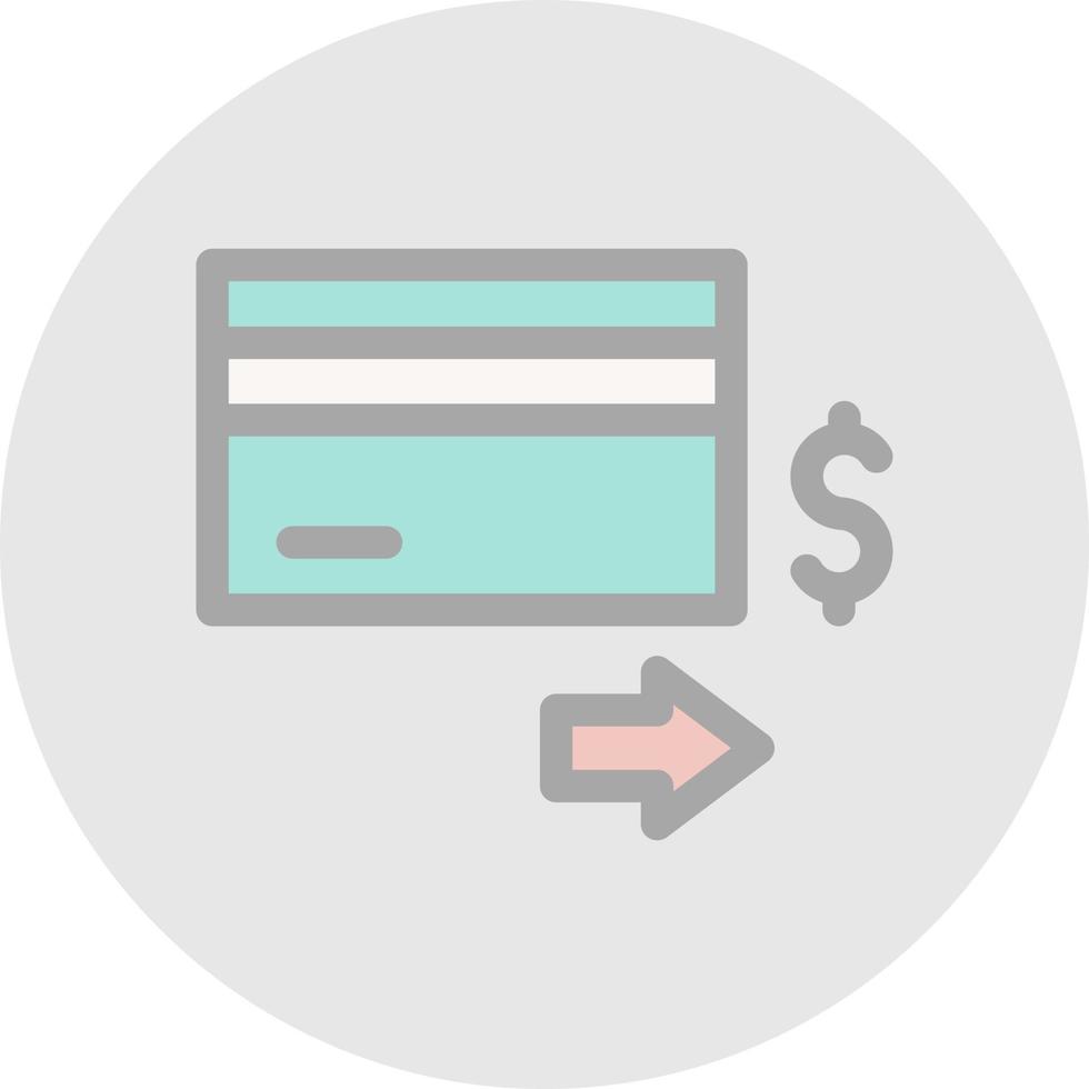 Credit Card Payment Vector Icon Design