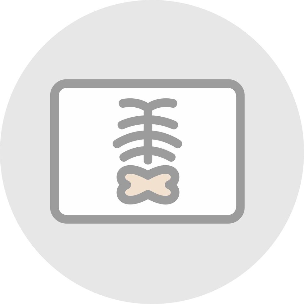 Radiology Vector Icon Design