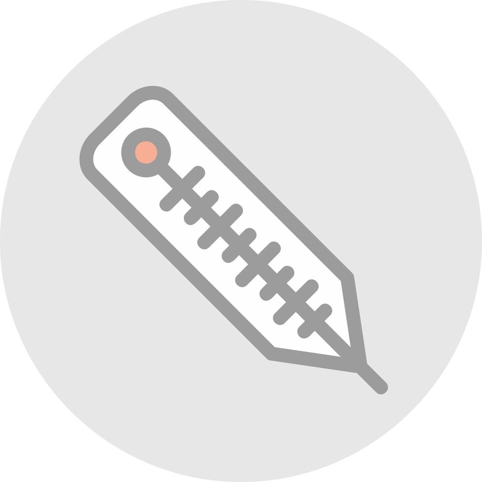 Thermometer Vector Icon Design