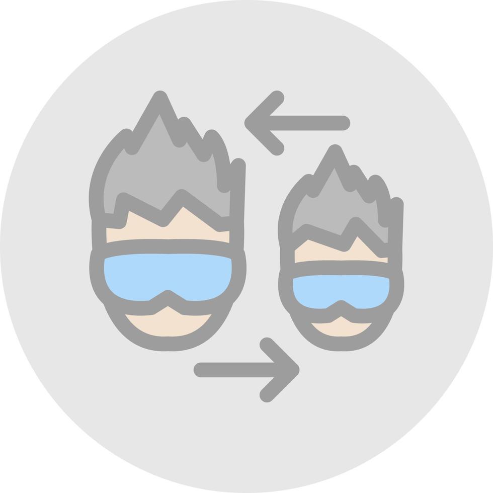 Player Exchange Vector Icon Design