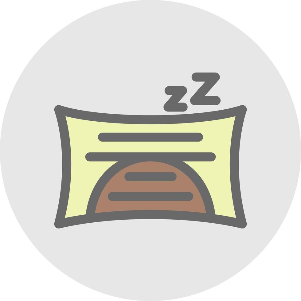 diseño de icono de vector de almohada de bebé