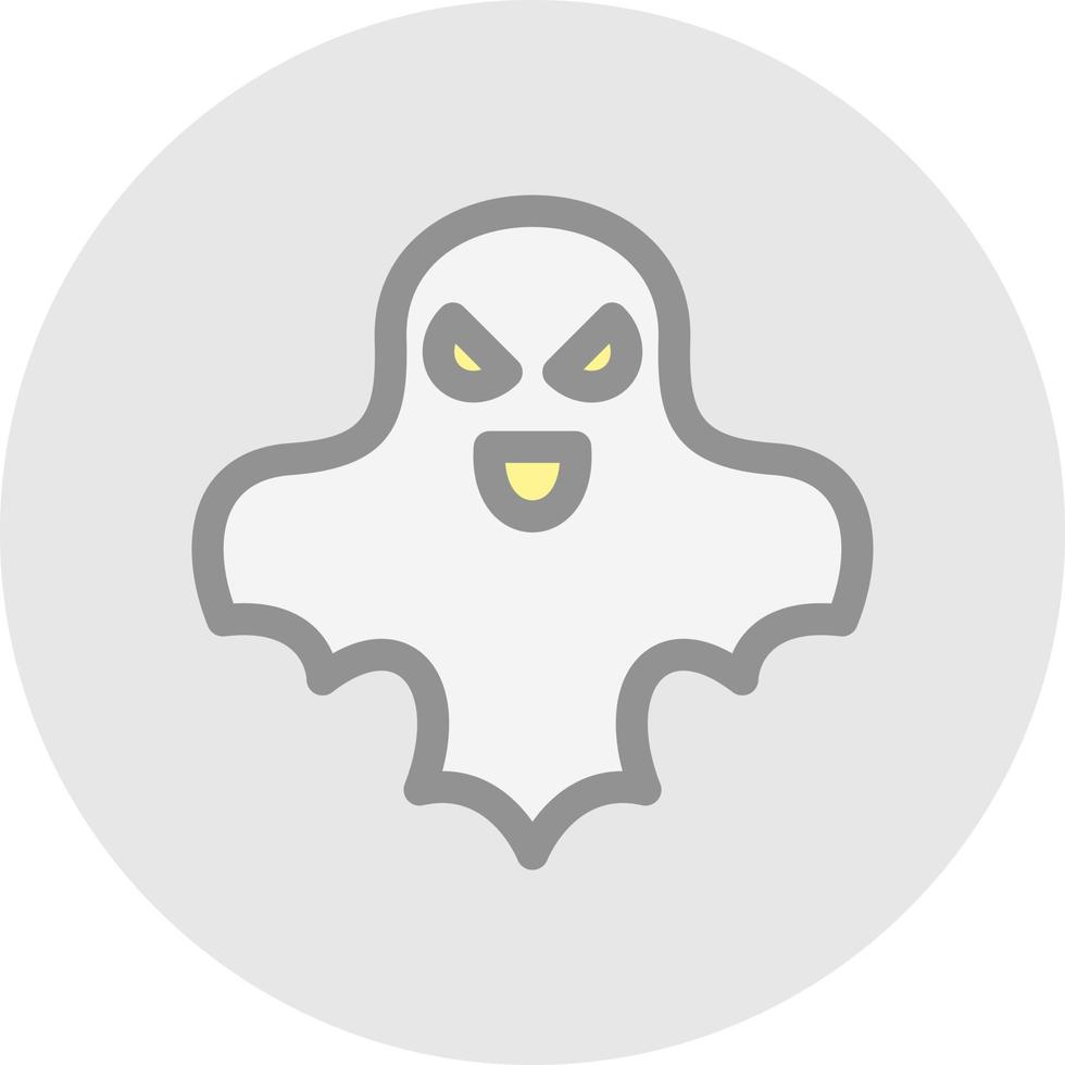 diseño de icono de vector fantasma