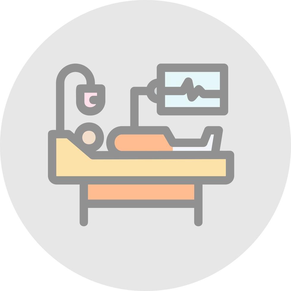 Medical Supervision Vector Icon Design