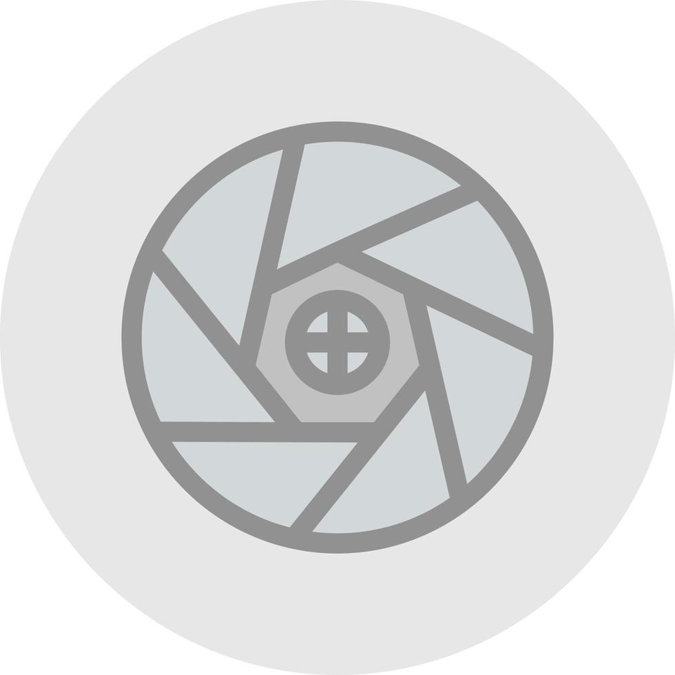 Diaphragm Vector Icon Design