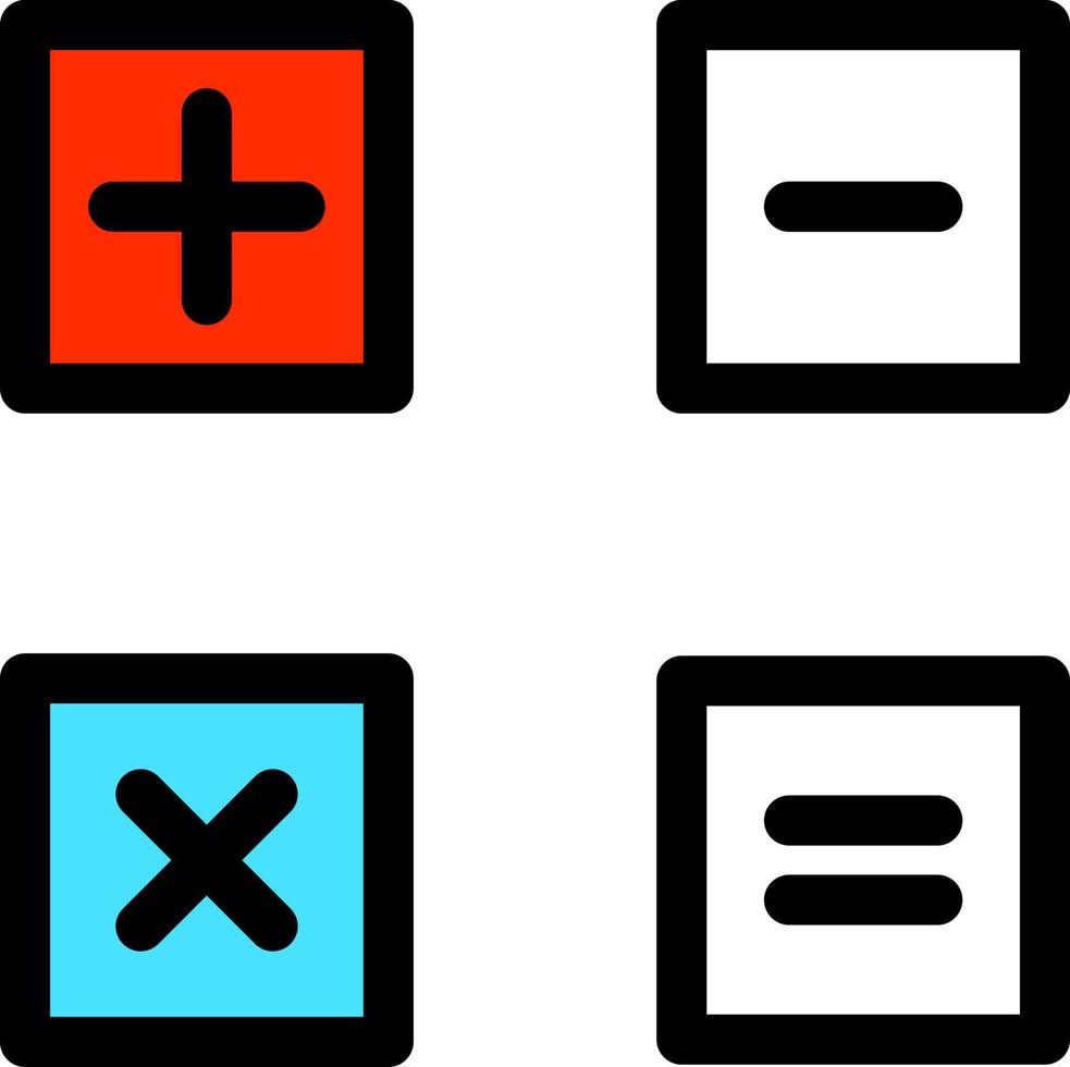 Maths Vector Icon Design