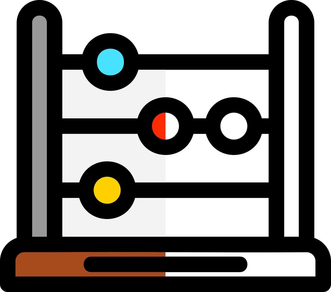 Abacus Vector Icon Design