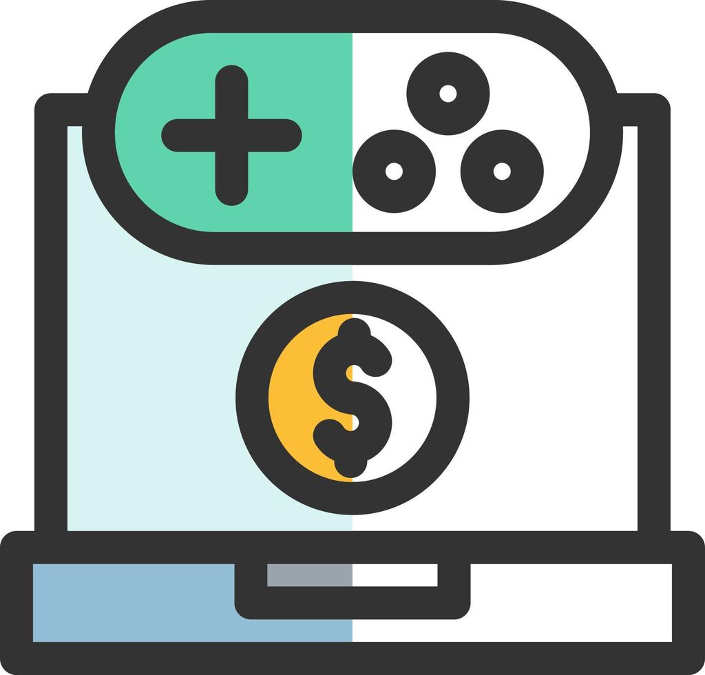 compra juego vector icono diseño