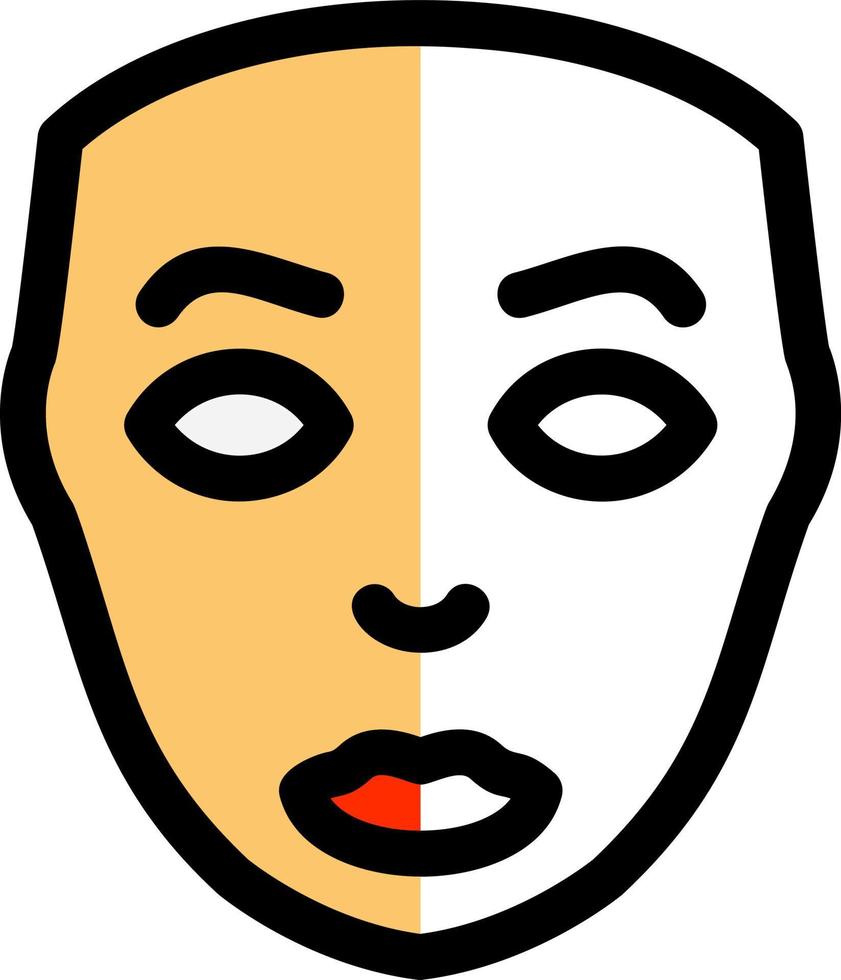 Facial Plastic Surgery Vector Icon Design