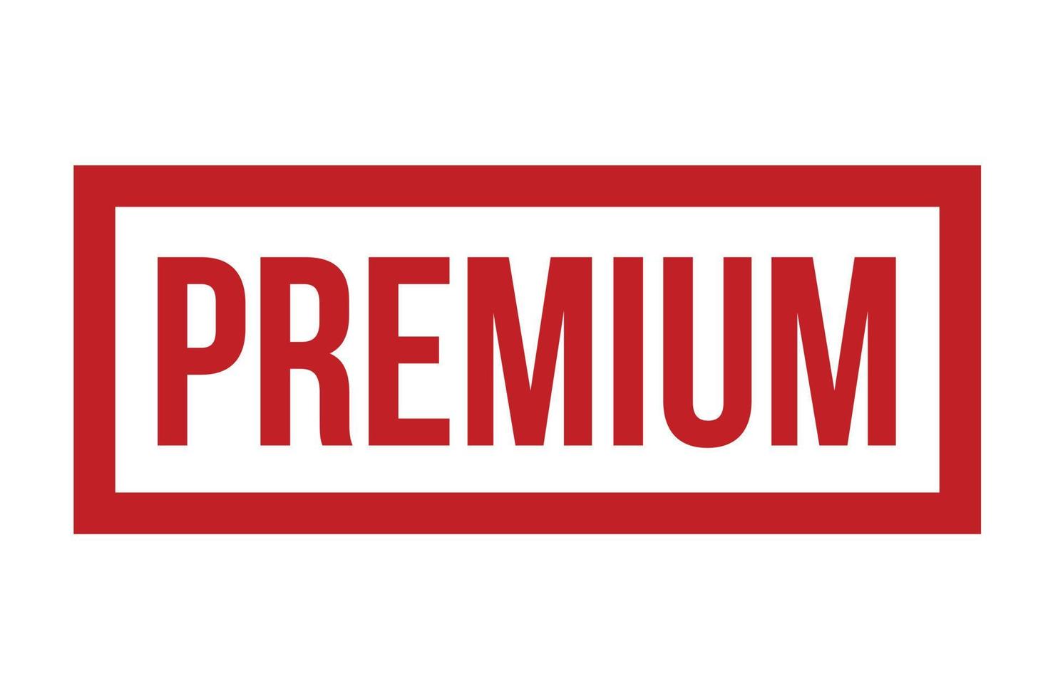 Premium Rubber Stamp. Premium Stamp Seal vector