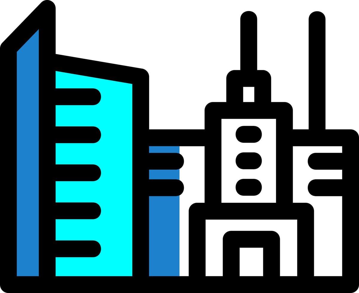Cityscape Vector Icon Design