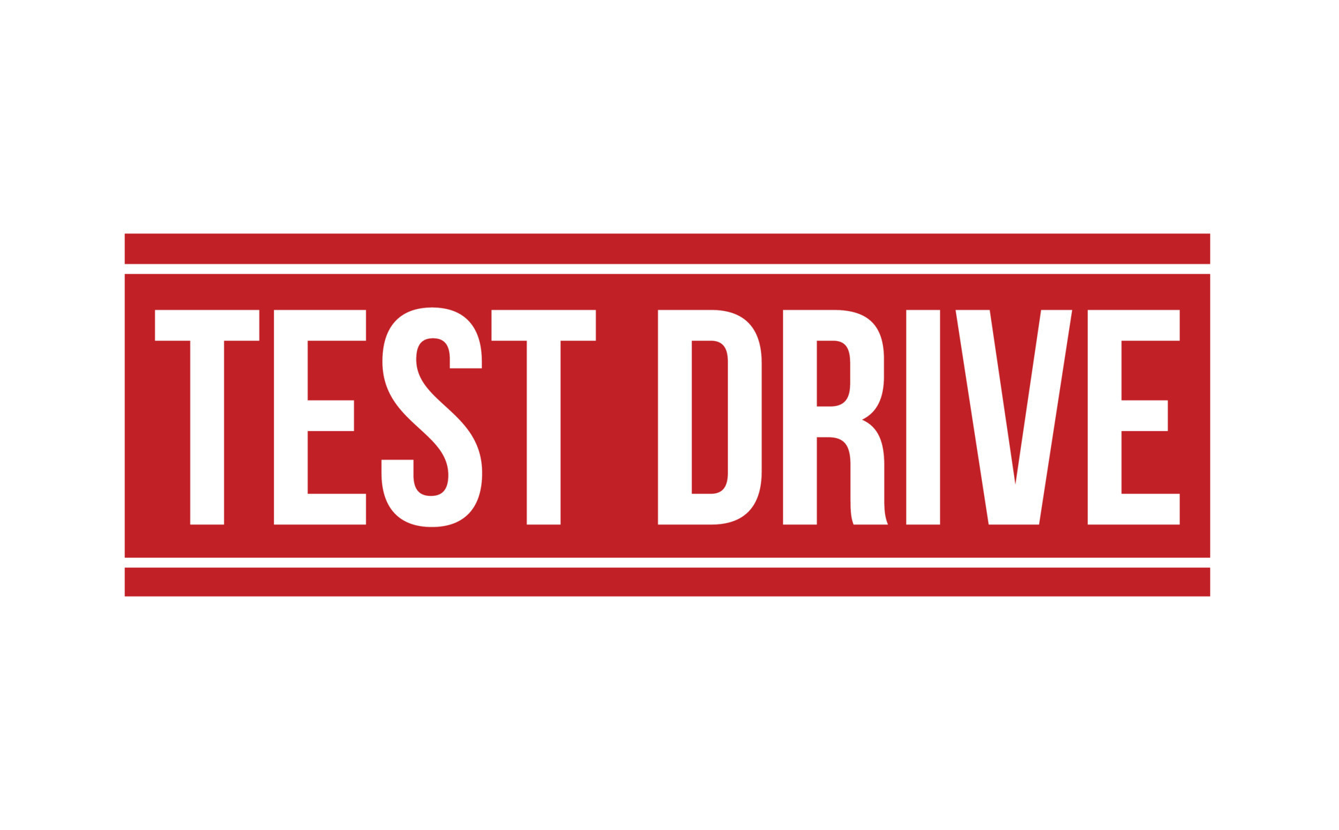 Test Drive Rubber Stamp. Red Test Drive Rubber Grunge Stamp Seal Vector