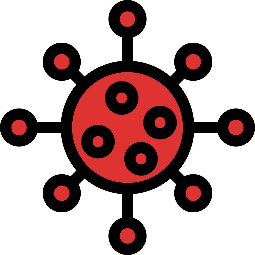 Virus Vector Icon Design