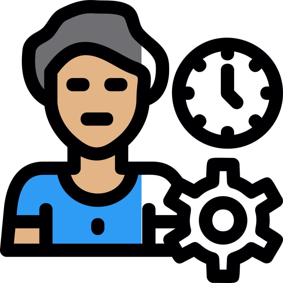 Stress Management Vector Icon Design
