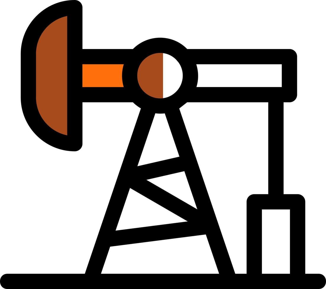 Oil Pump Vector Icon Design