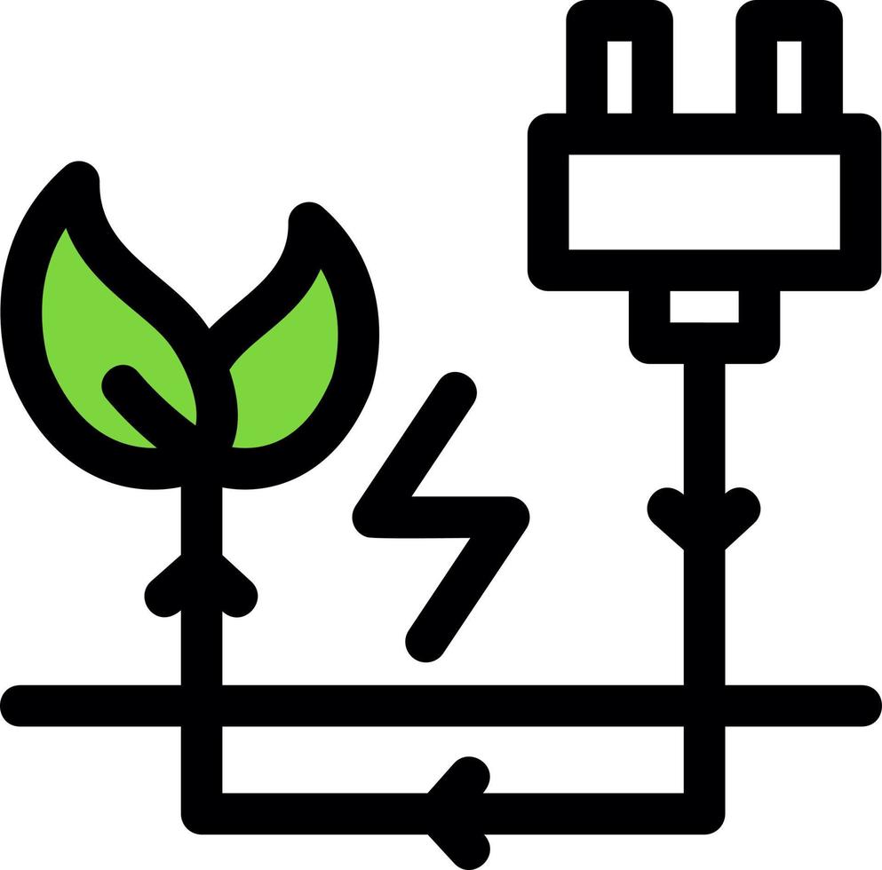 Energy Saving Vector Icon Design