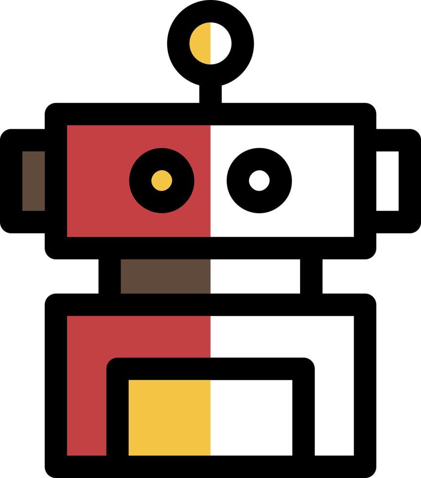 Robotics Vector Icon Design