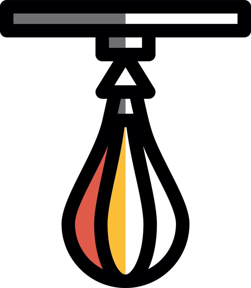 Punching Ball Vector Icon Design