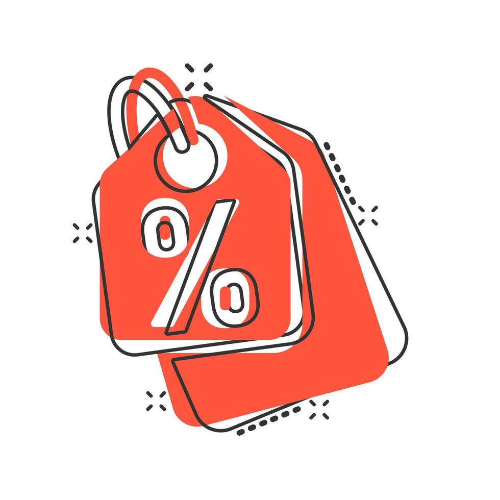 Icono De Etiqueta De Compras De Descuento De Dibujos Animados icono-de-etiqueta-de-compras-de-descuento-de-dibujos-animados