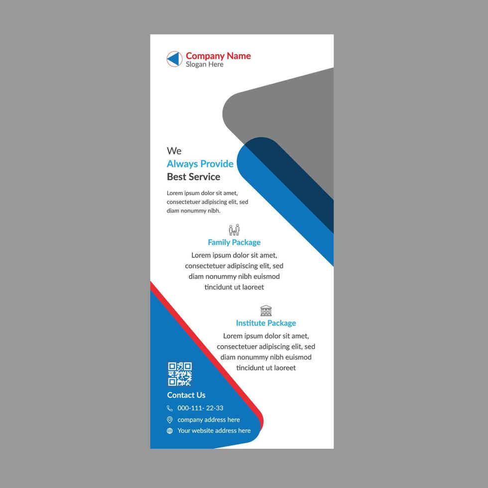 Cable car tour offer roll up banner design vector