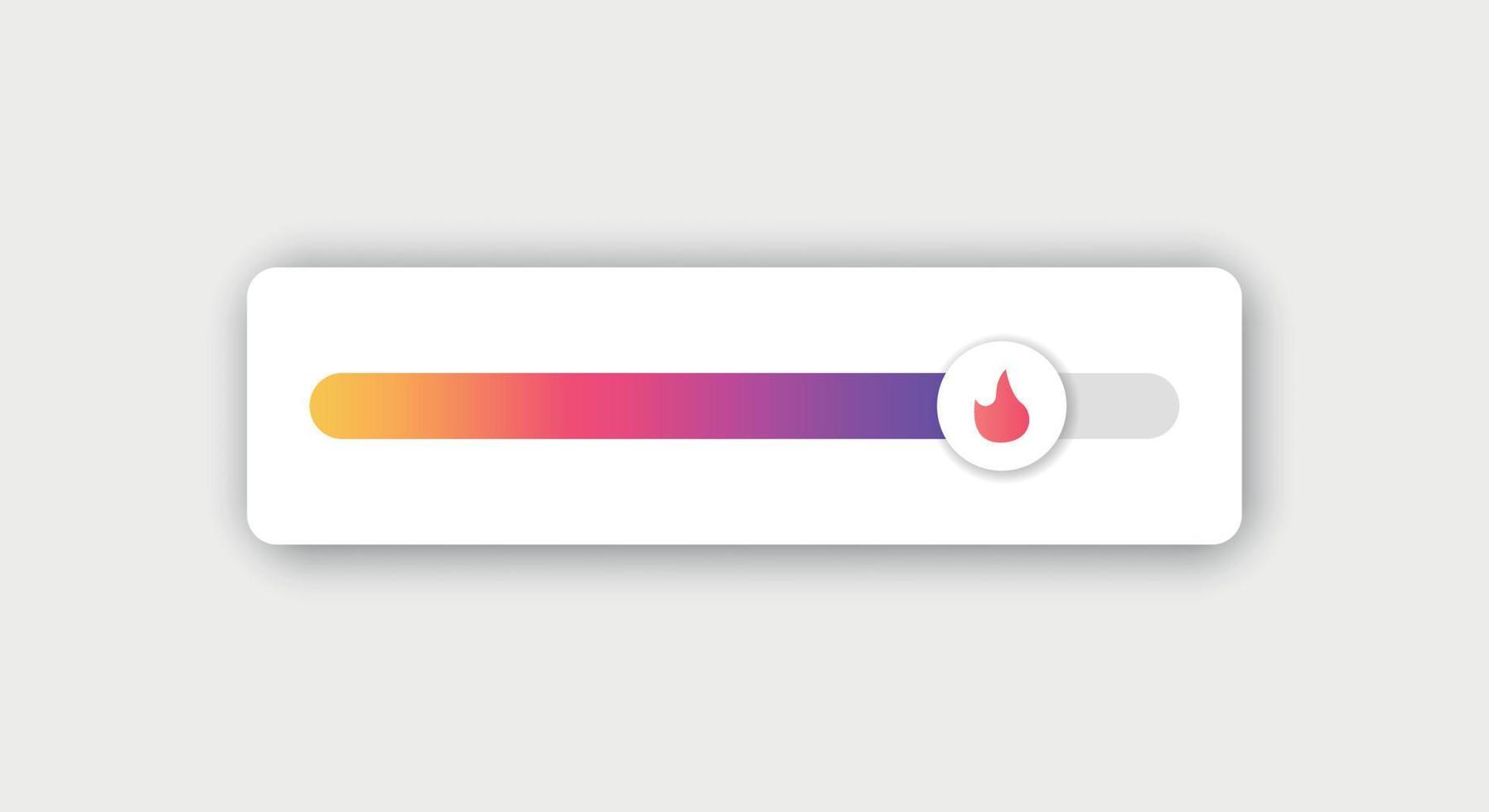 Switch slider icon in flat style. Volume control vector illustration on isolated background. Level button sign business concept.