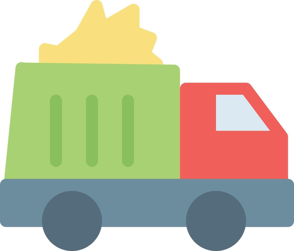 garbage truck vector illustration on a background.Premium quality symbols.vector icons for concept and graphic design.