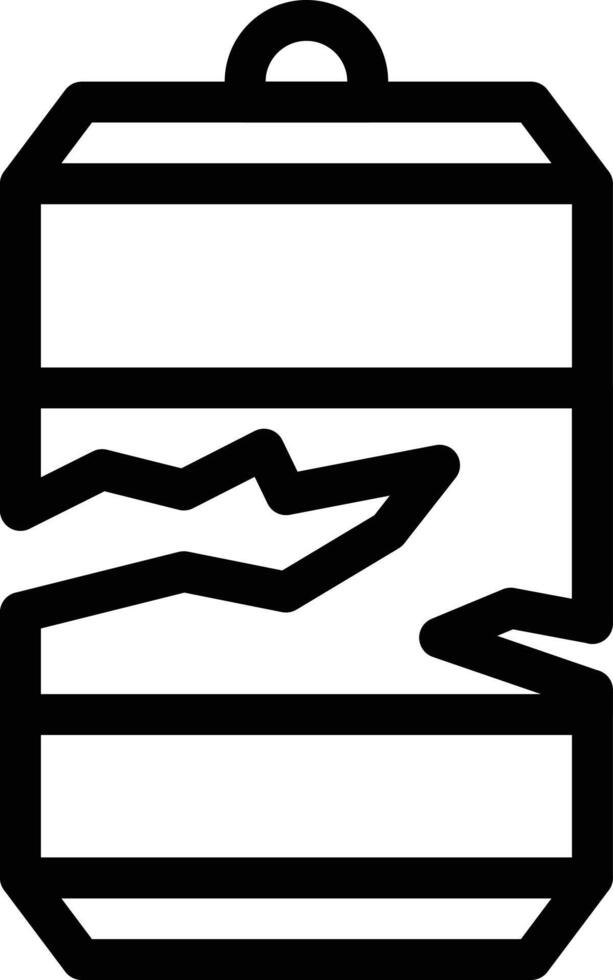 tin can vector illustration on a background.Premium quality symbols