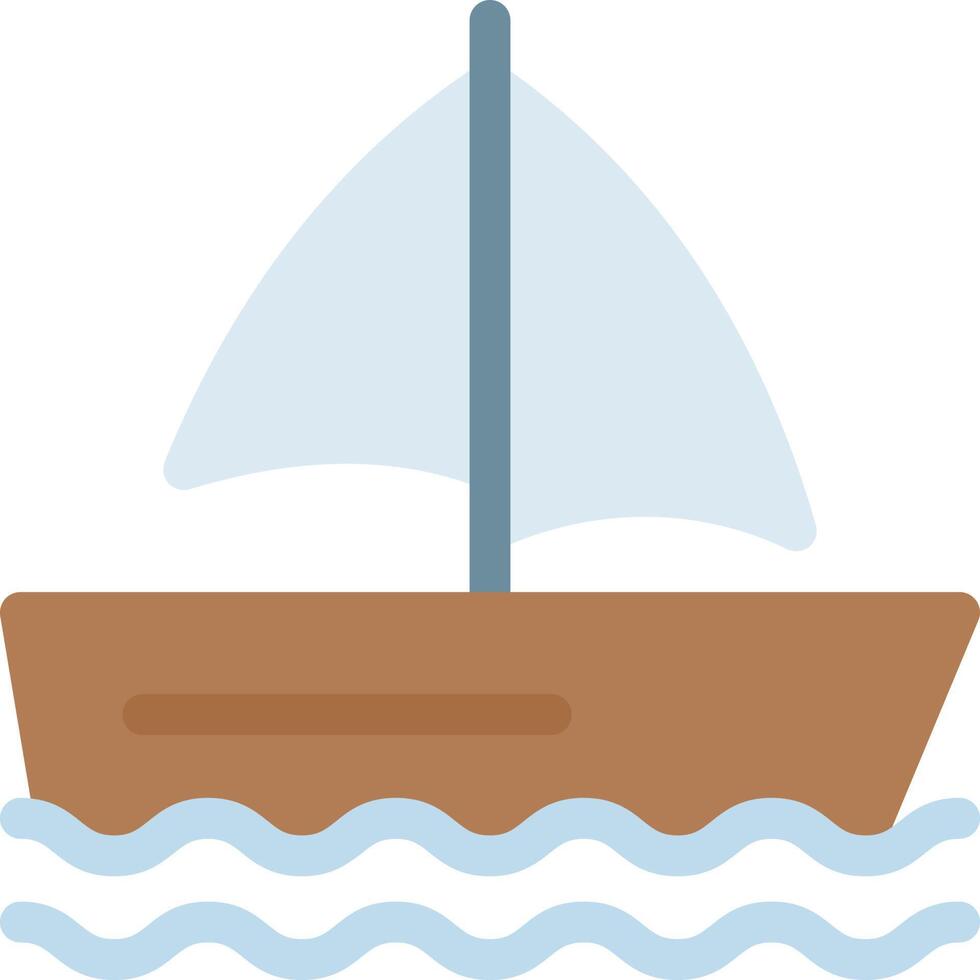 ilustración de vector de barco en un fondo. símbolos de calidad premium. iconos vectoriales para concepto y diseño gráfico.