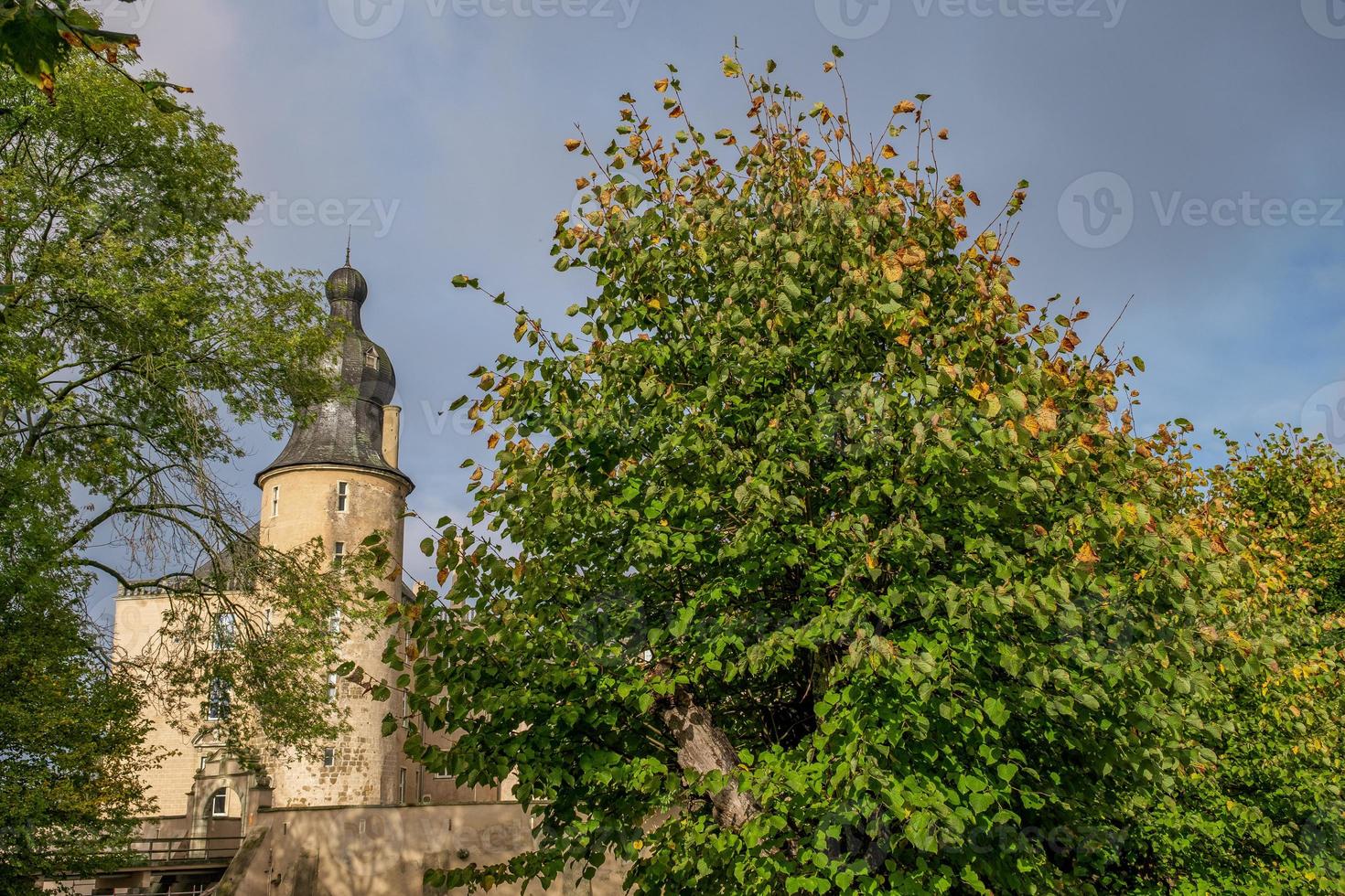 the castle of gemen in germany photo