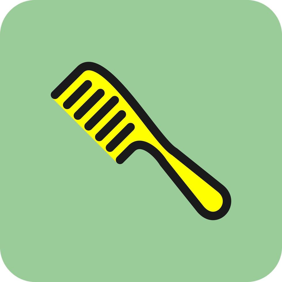 Comb Vector Icon Design