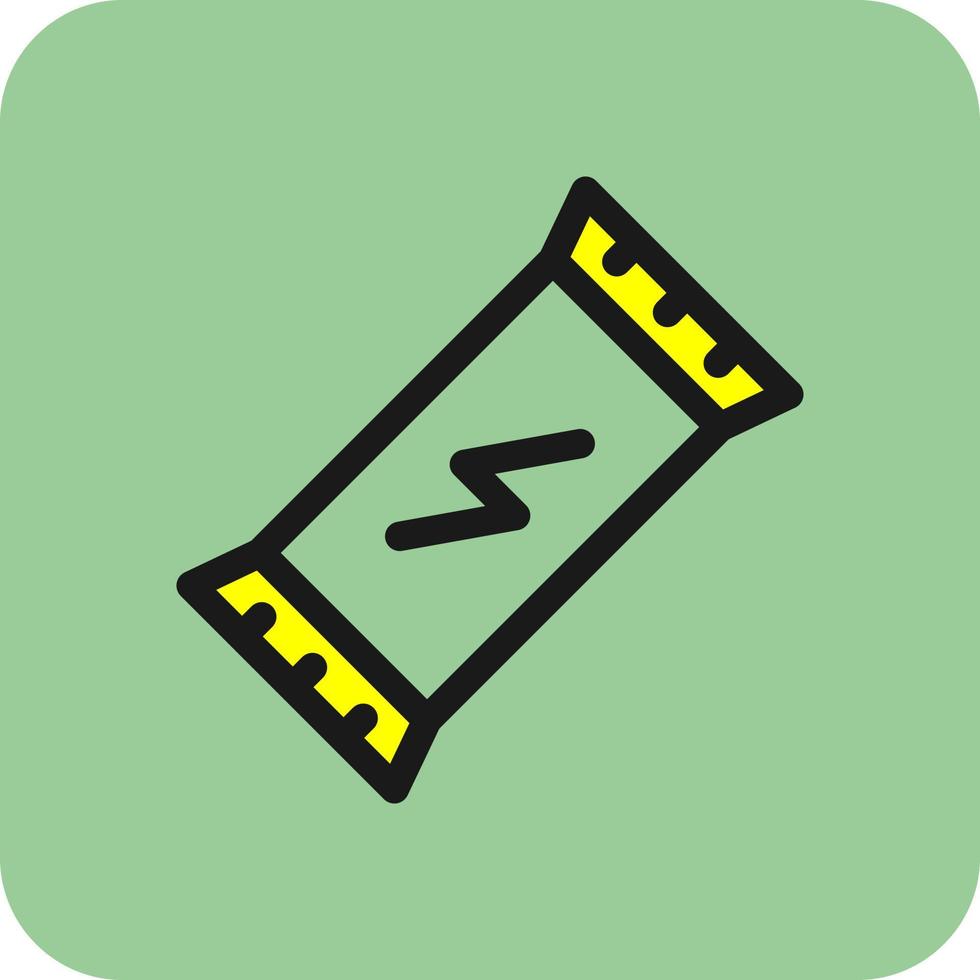 Energy Bar Vector Icon Design
