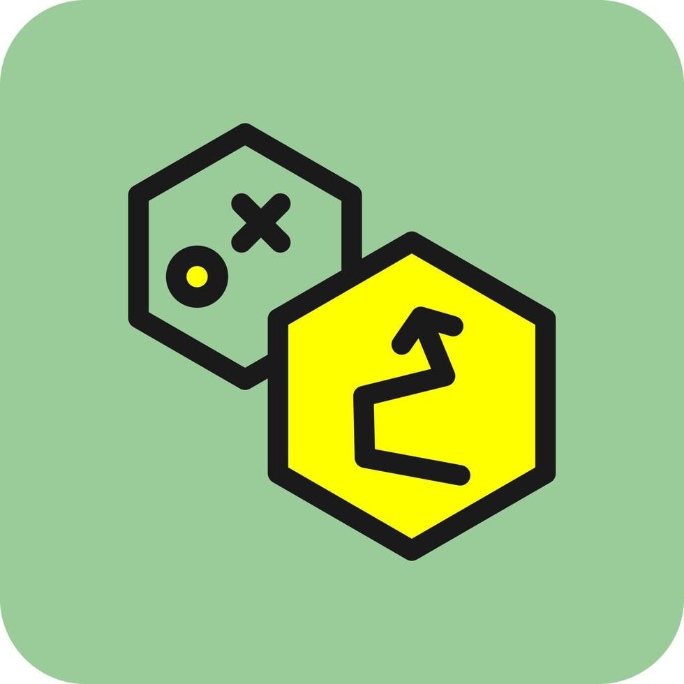 Game Strategy Vector Icon Design