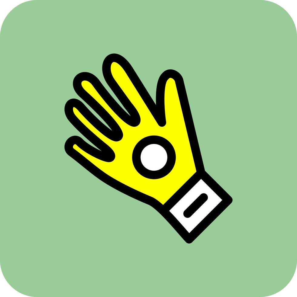 Gloves Vector Icon Design