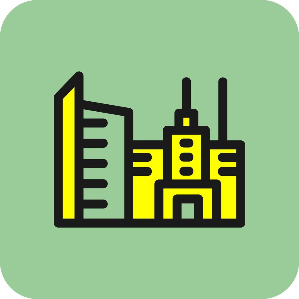 Cityscape Vector Icon Design