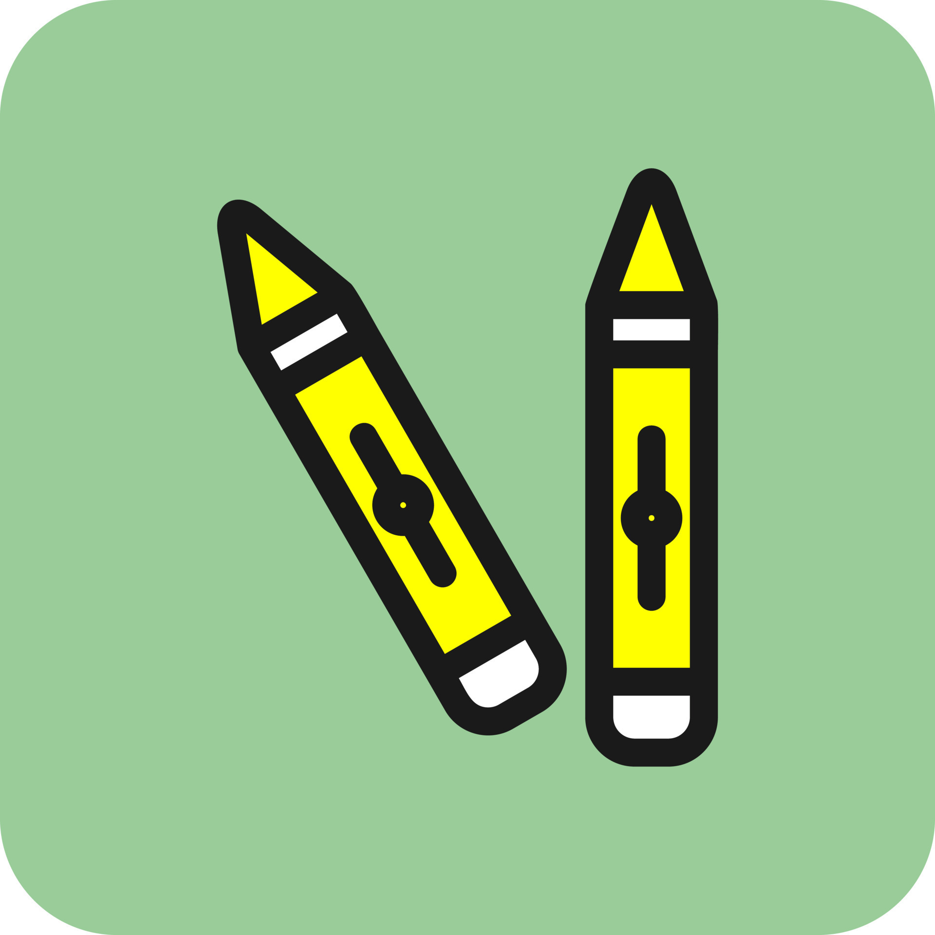 Crayons Vector Icon Design 20105963 Vector Art at Vecteezy