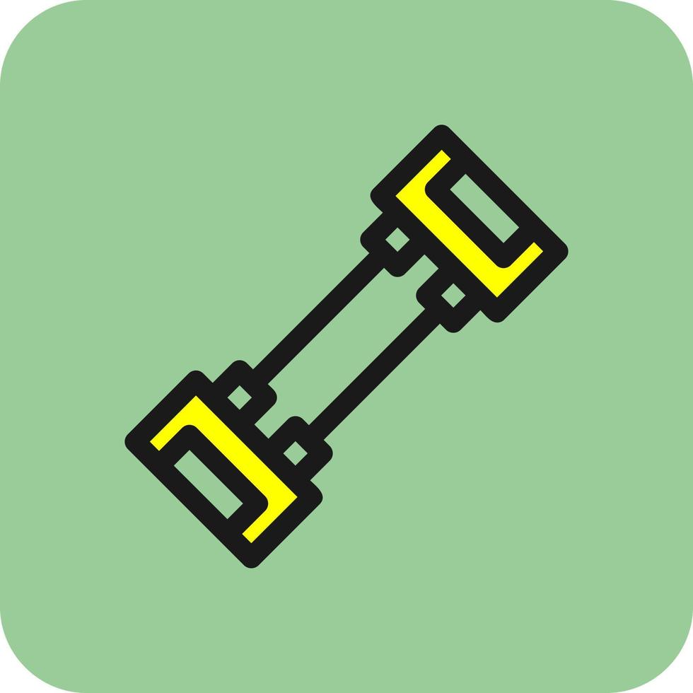 Chest Expander Vector Icon Design