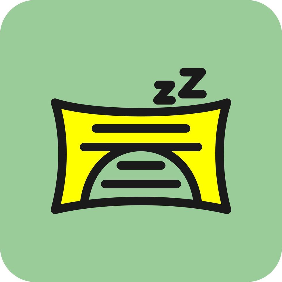 Baby Pillow Vector Icon Design