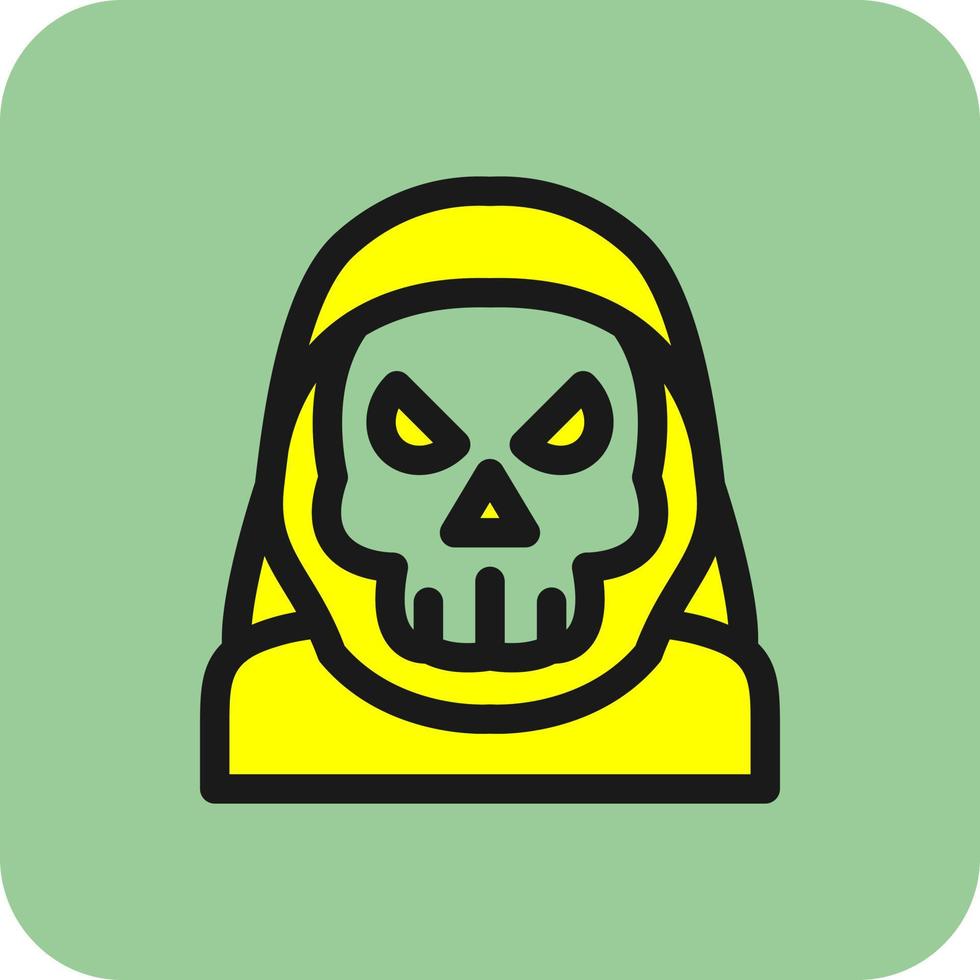 Grim Reaper Vector Icon Design
