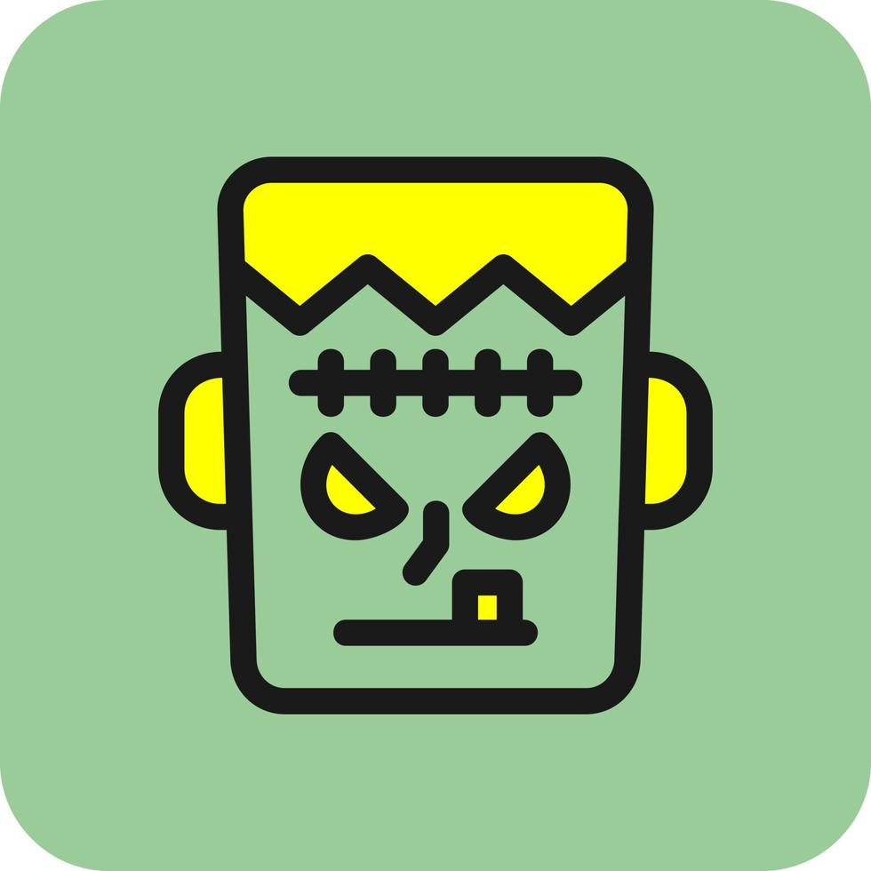 Frankenstein Vector Icon Design