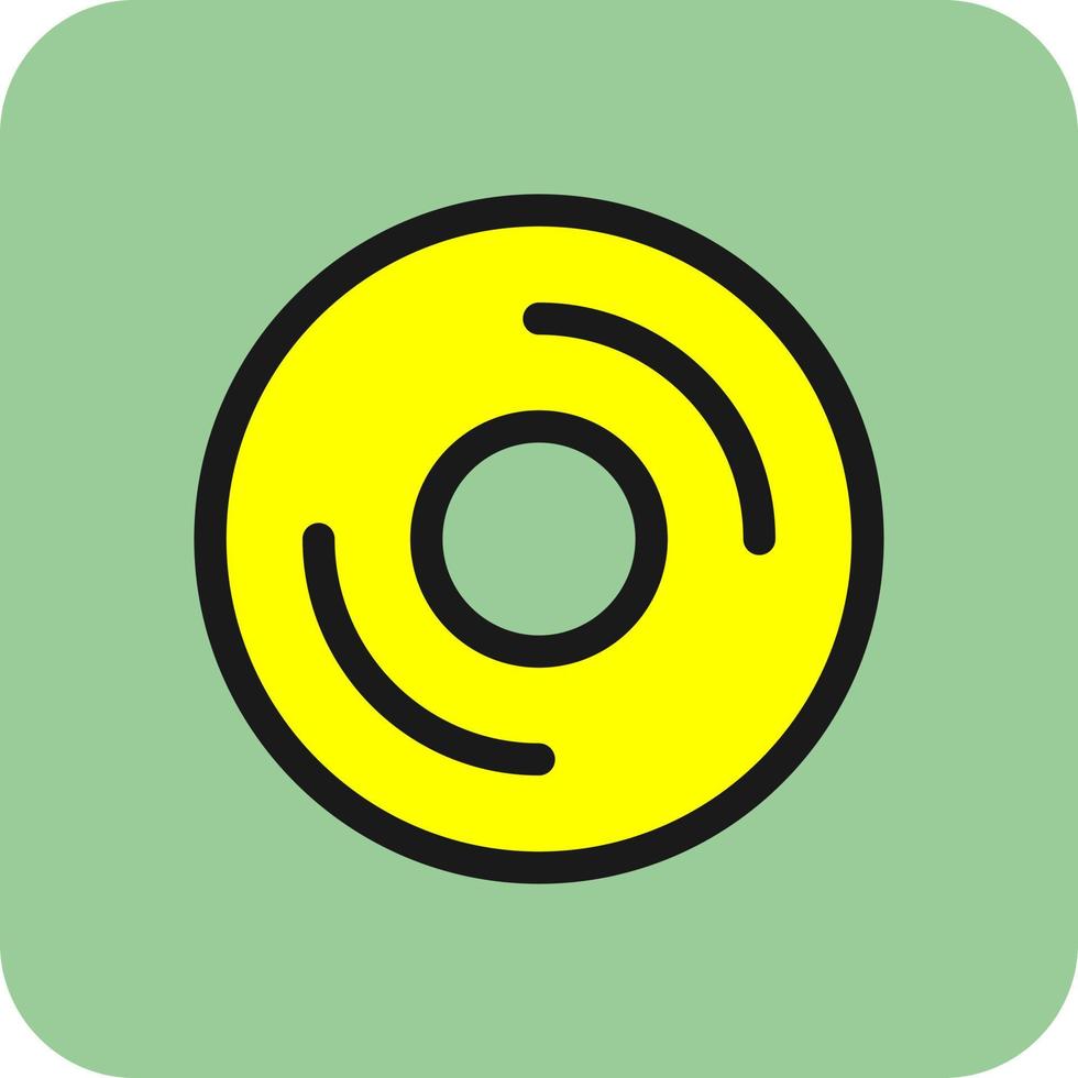 Compact Disc Vector Icon Design