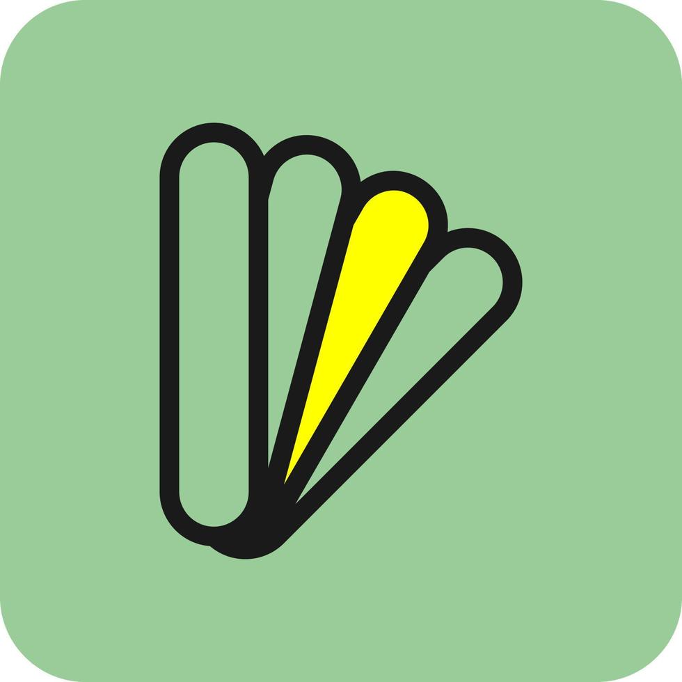 Tongue Depressor Vector Icon Design
