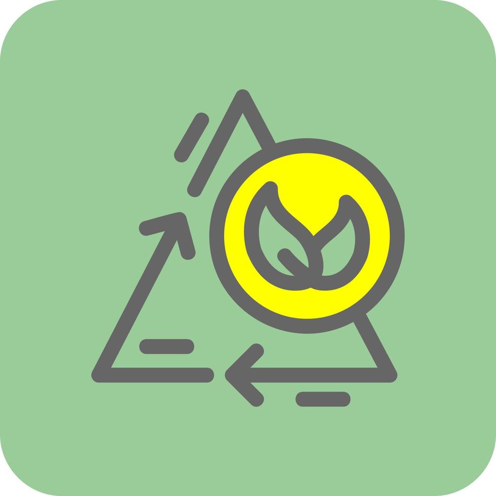 Zero Emission Vector Icon Design