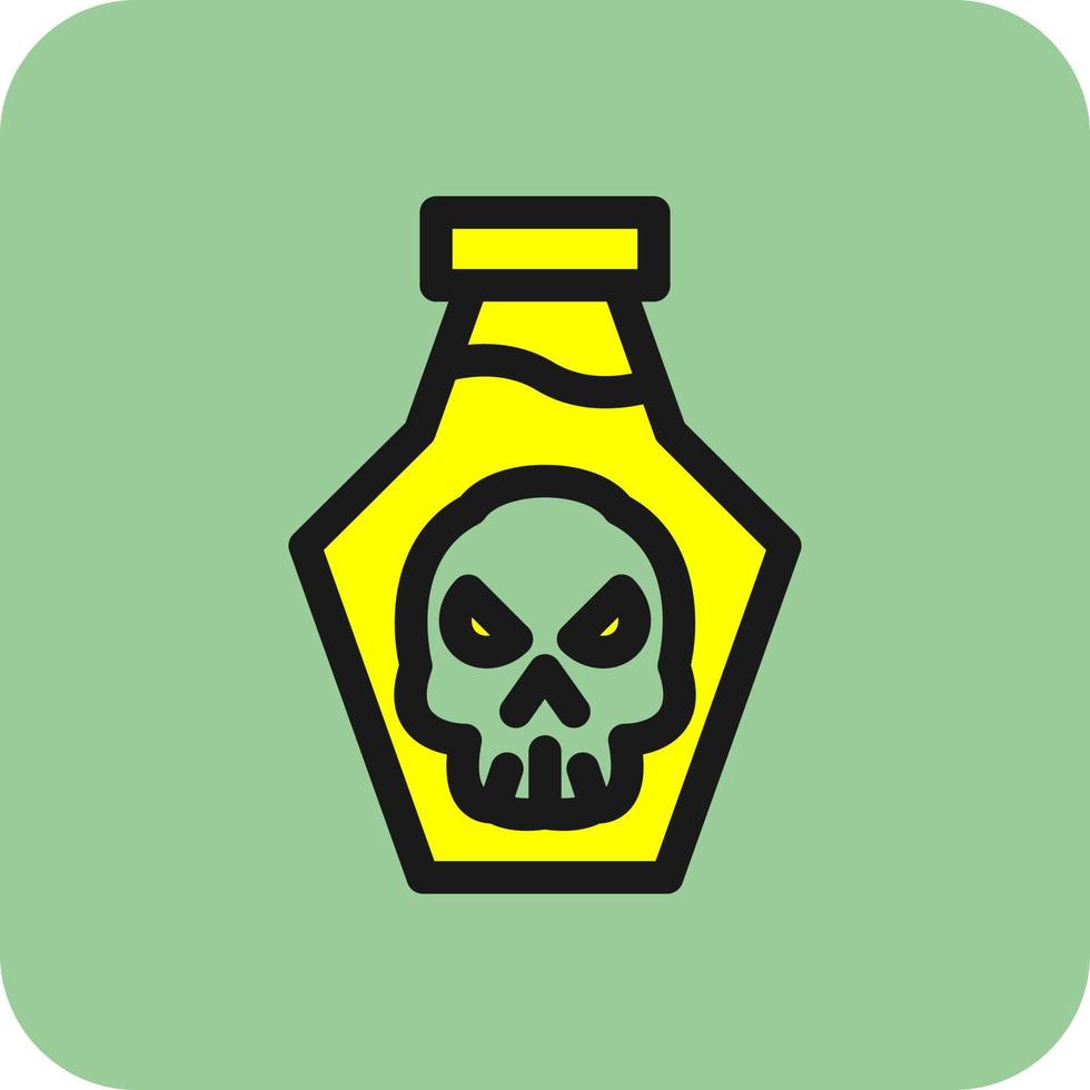 Poison Vector Icon Design