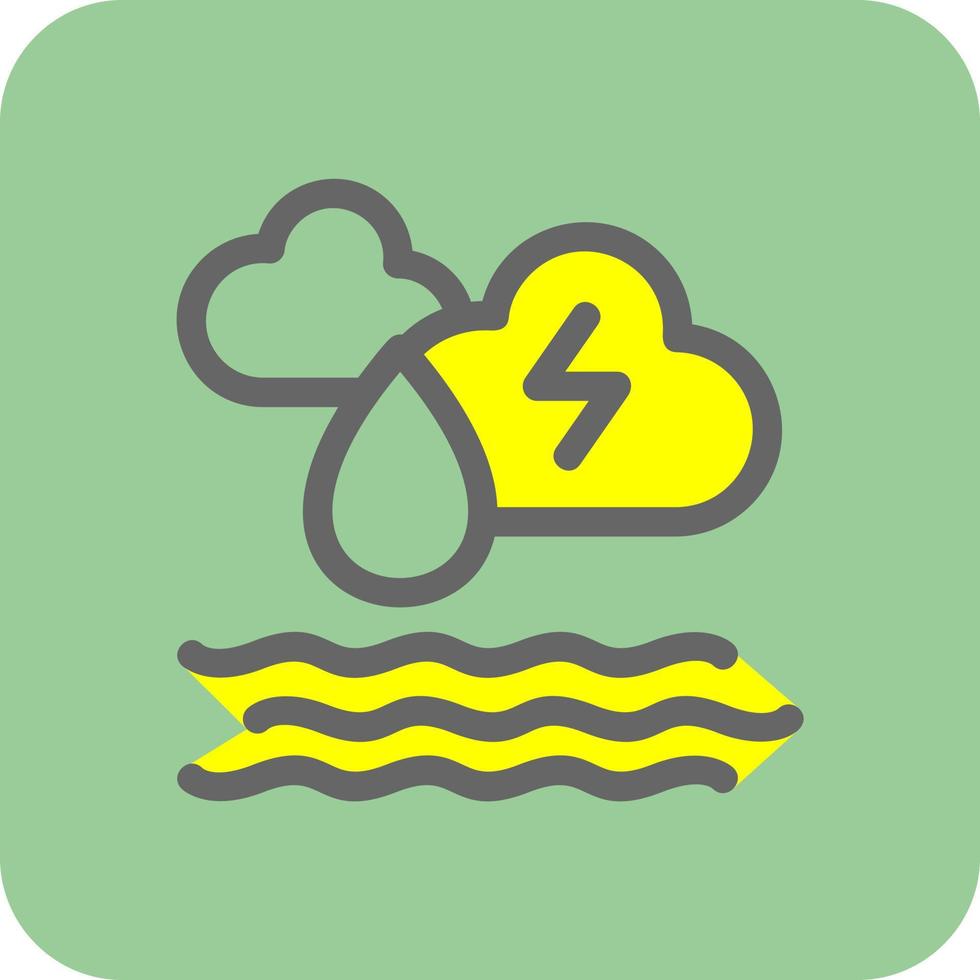 Ocean Energy Vector Icon Design