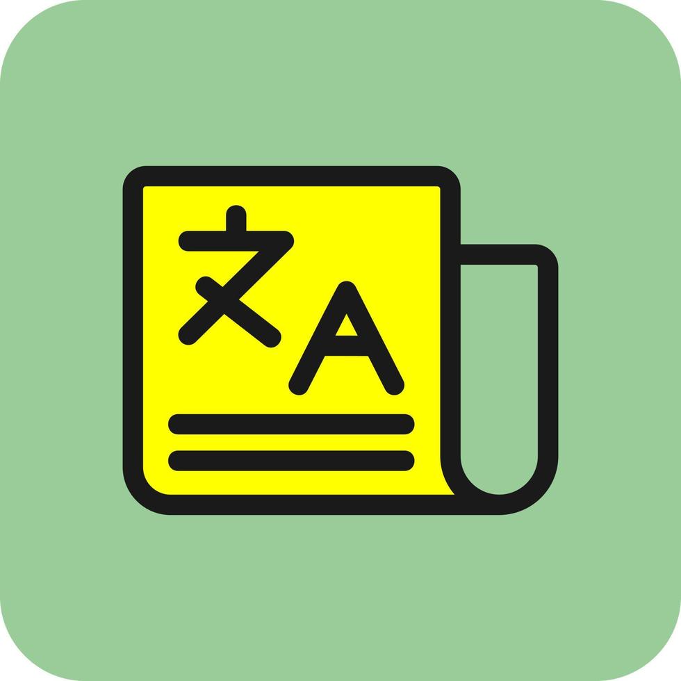 Translate Vector Icon Design