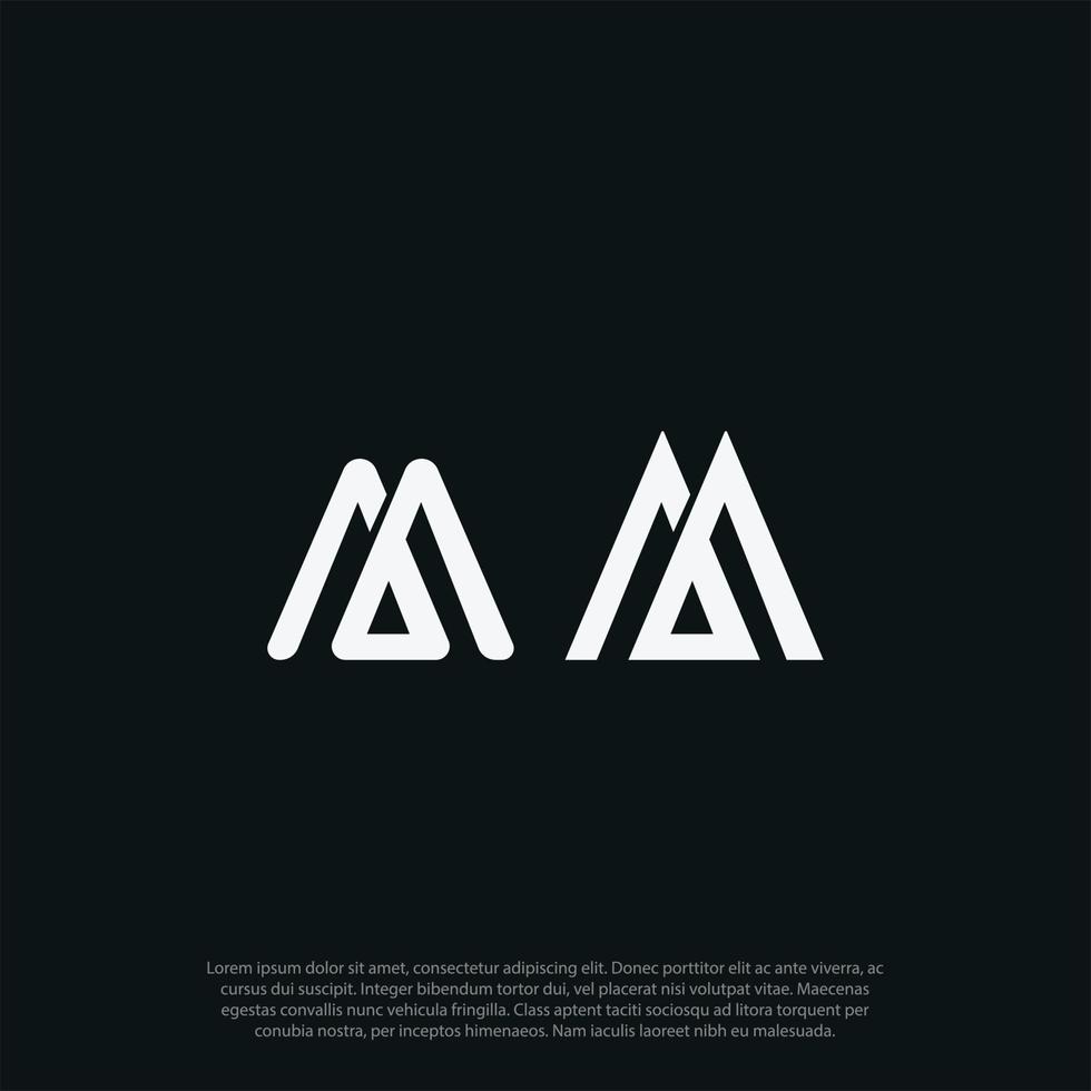 sencillo monocromo letras Automóvil club británico logo diseño símbolo vector con interconexión concepto