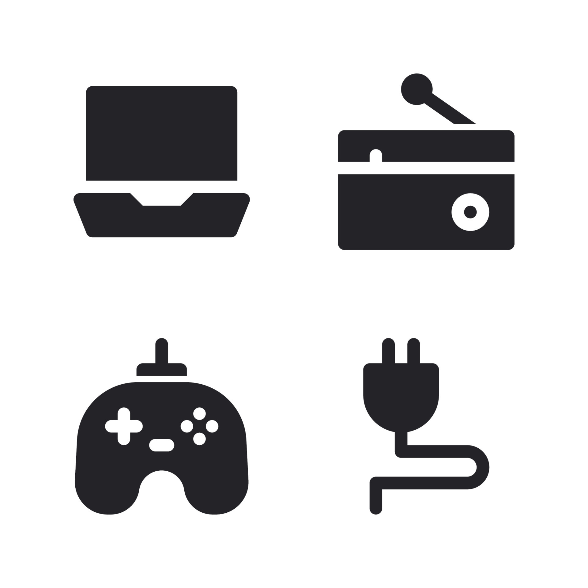 Computer game - Free electronics icons