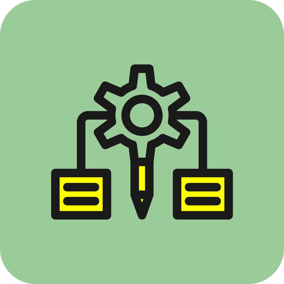 Design Algorithm Vector Icon Design