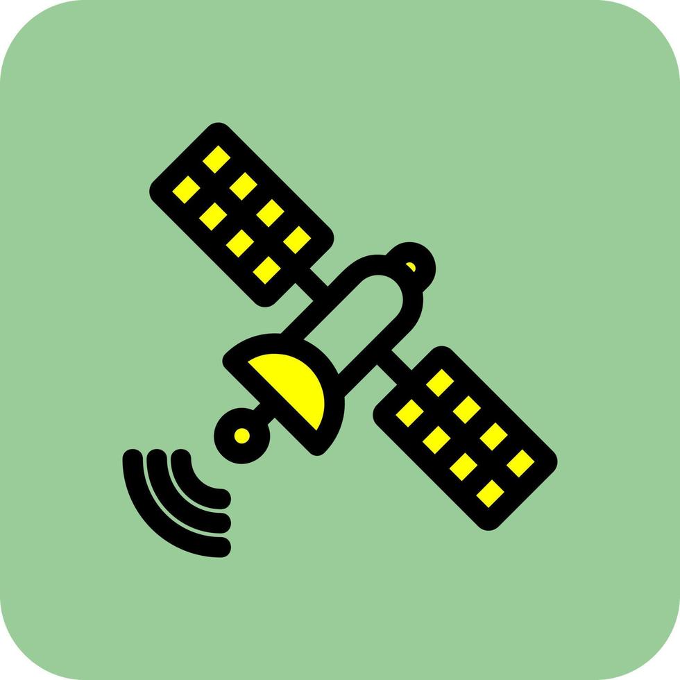 Satellite Vector Icon Design