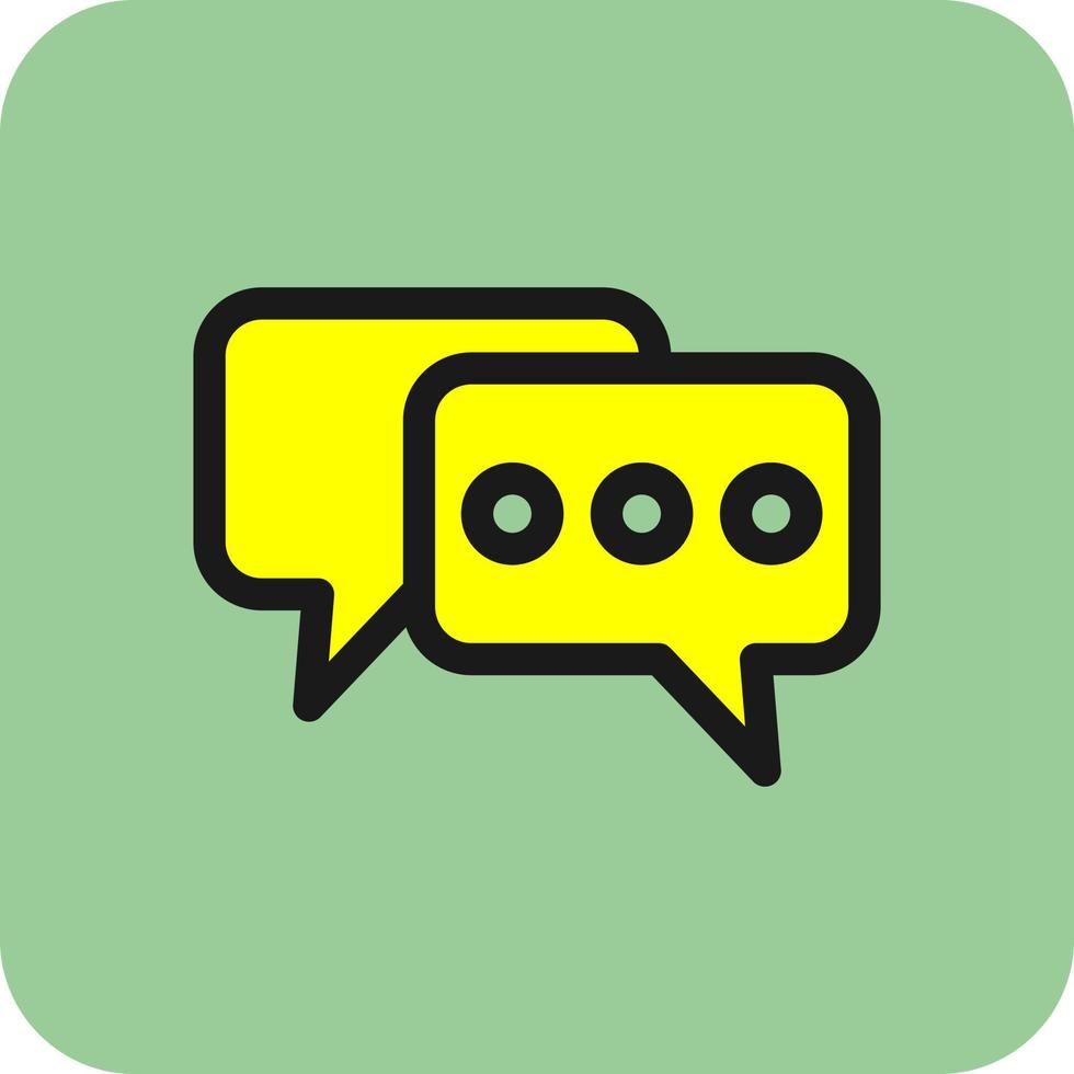 Chat Vector Icon Design